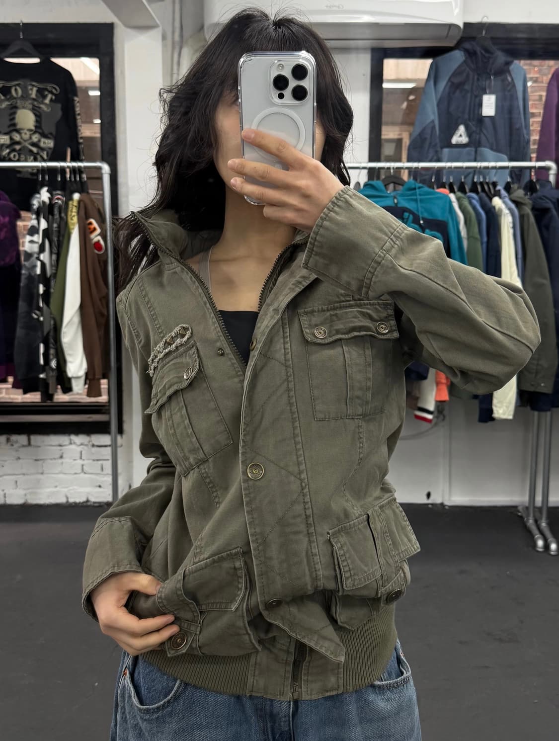 Y2K 그런지 필드자켓 상품이미지1