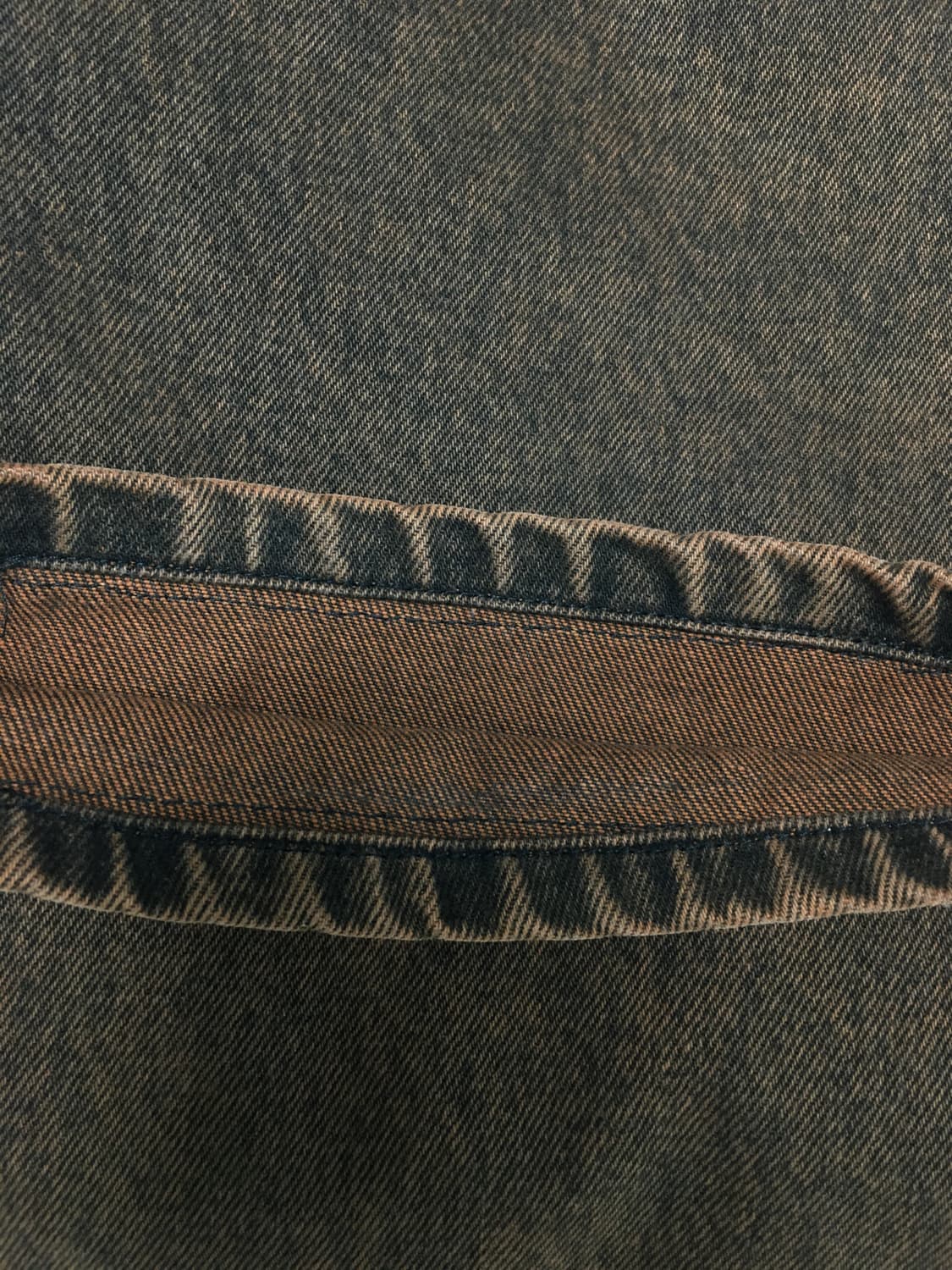 준준스페이스 Wide Denim Pants_Dark Brown S 상품이미지7