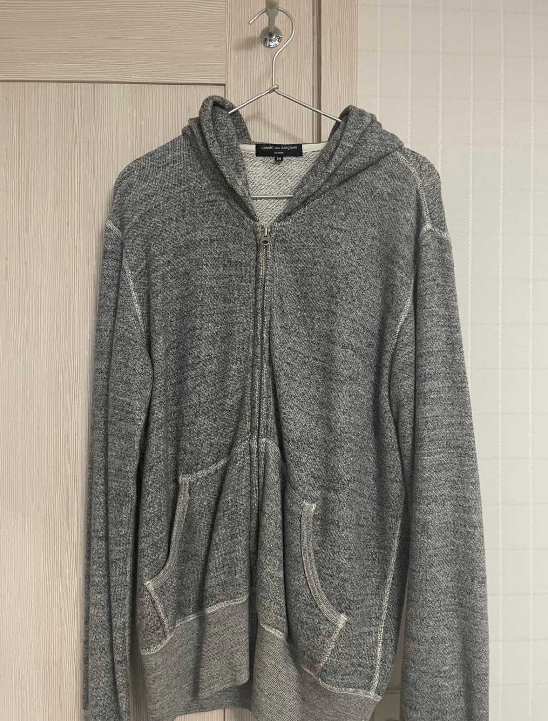 꼼데가르송 옴므 후드집업 상품이미지1