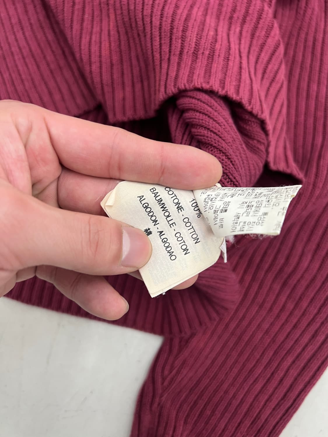 CP컴퍼니 코튼 풀오버 니트 상품이미지5