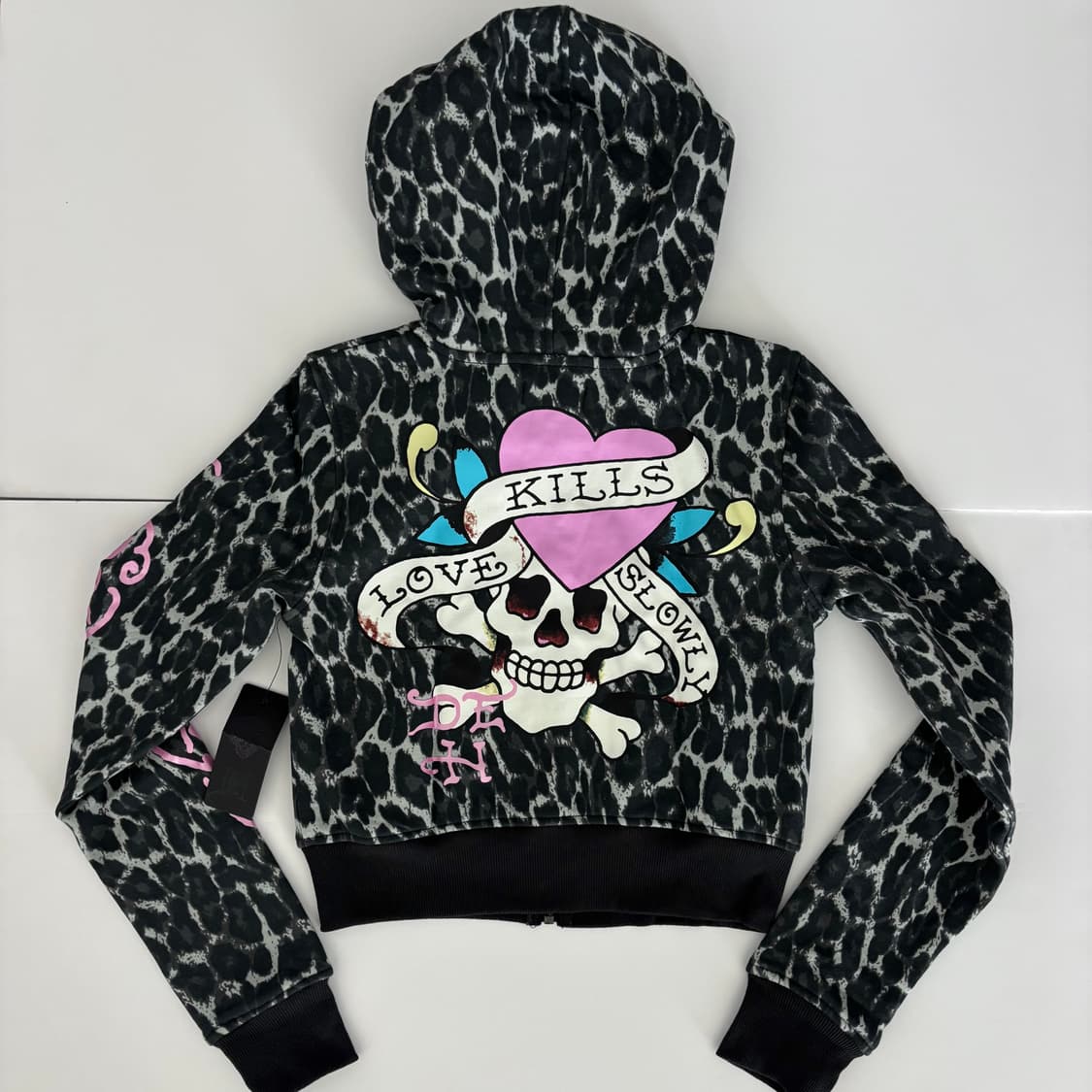 [새제품] 에드하디 레오파드 후드집업 상품이미지5