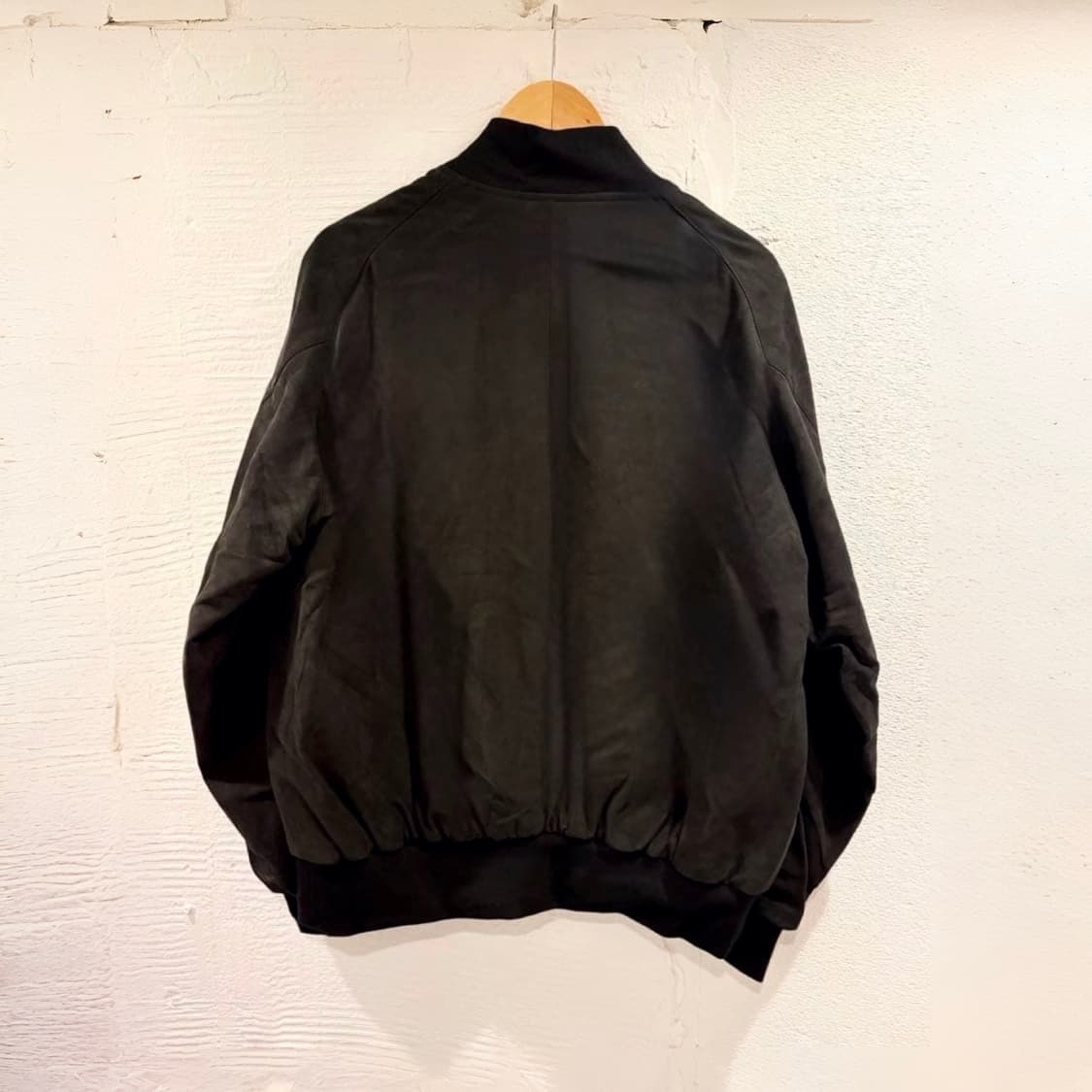 25ss Nubuck Leather Rib Blouson 상품이미지3