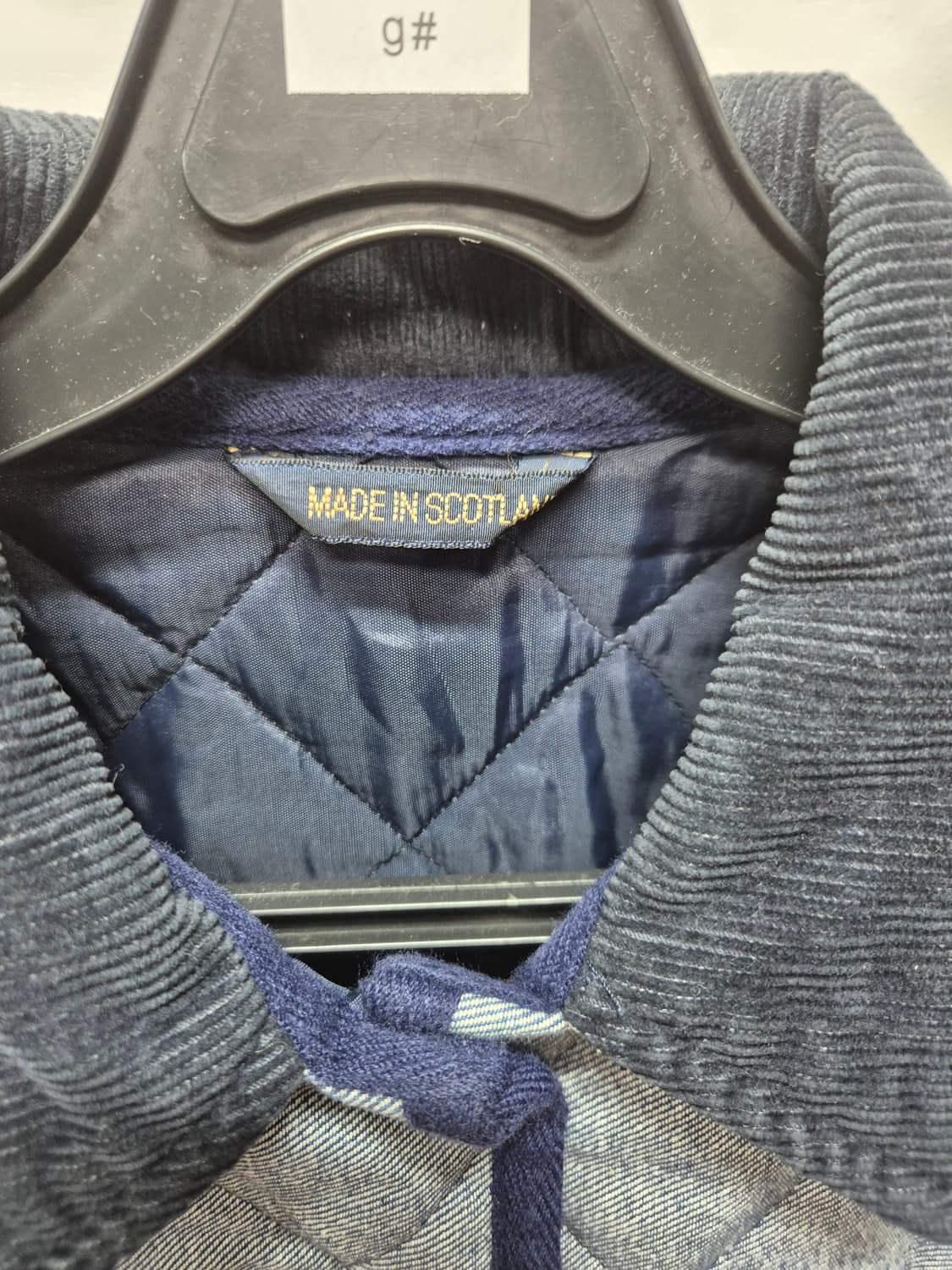 매킨토시  쉽스 퀼팅자켓 상품이미지2