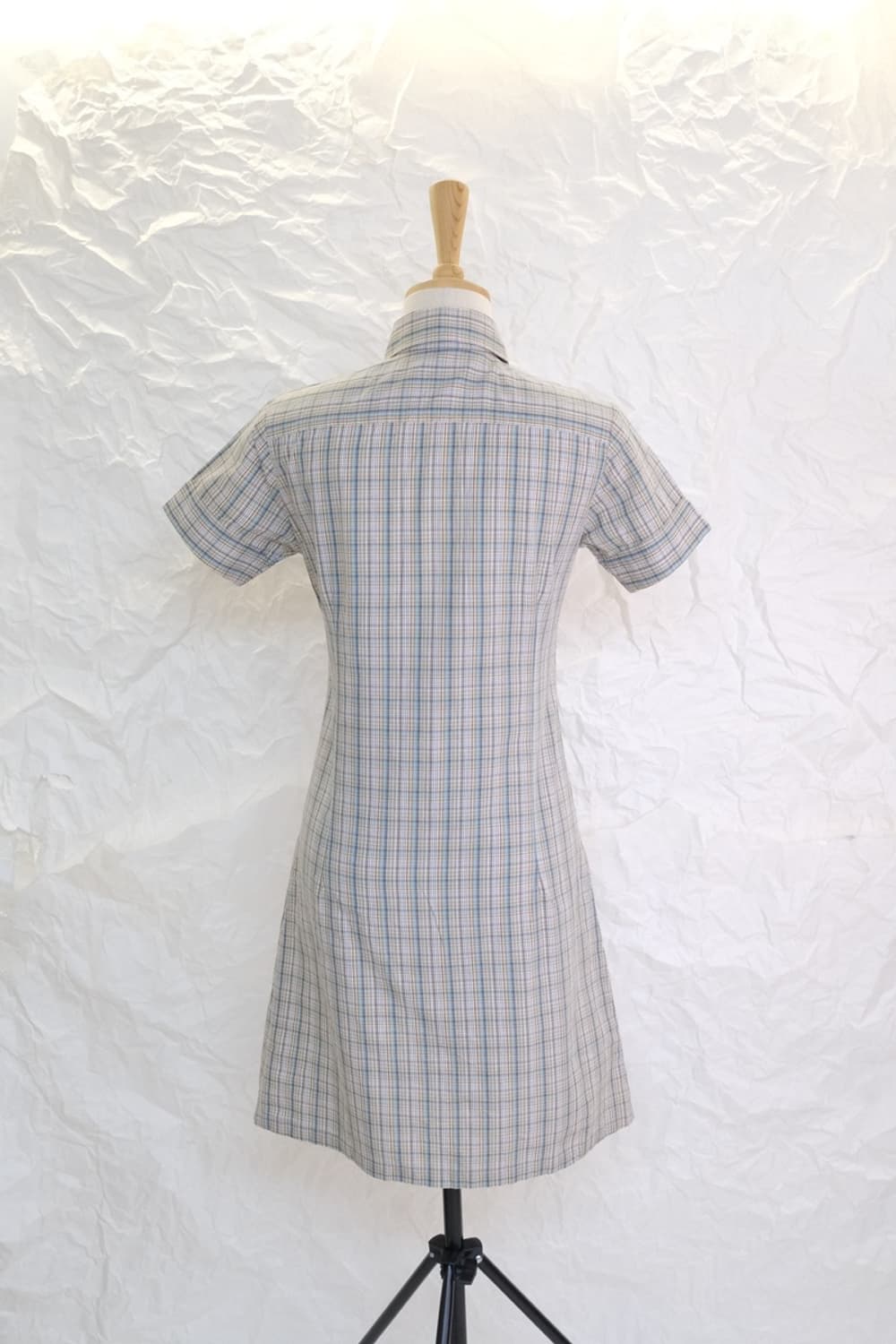 LACOSTE check pattern one-piece 상품이미지7