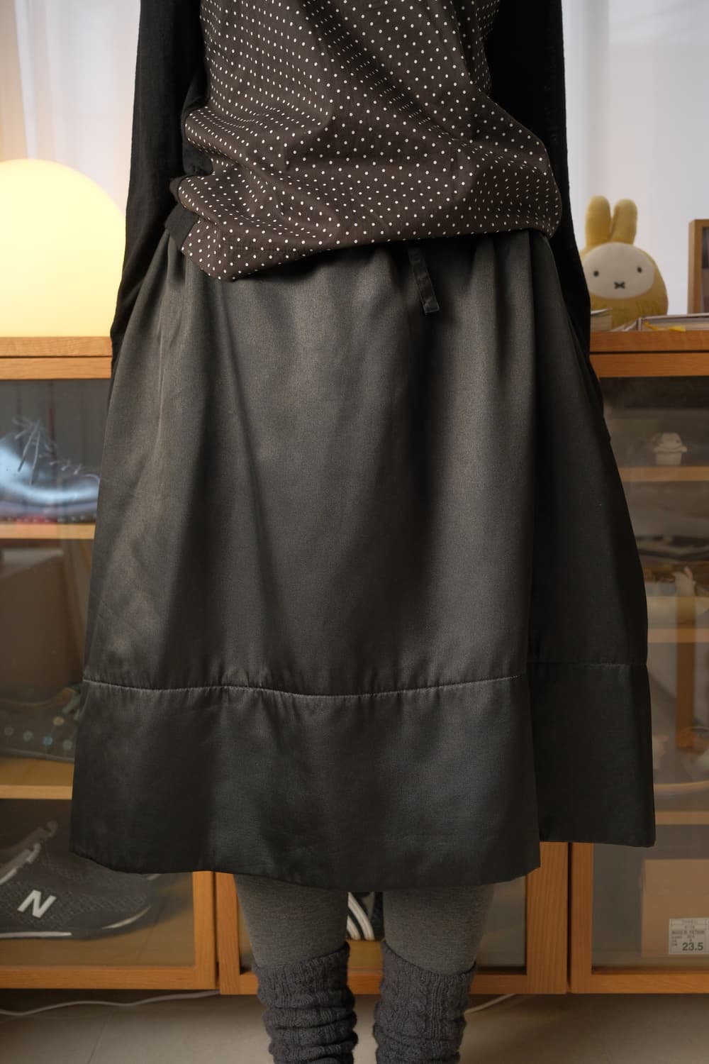 98s Padded satin skirt 상품이미지1