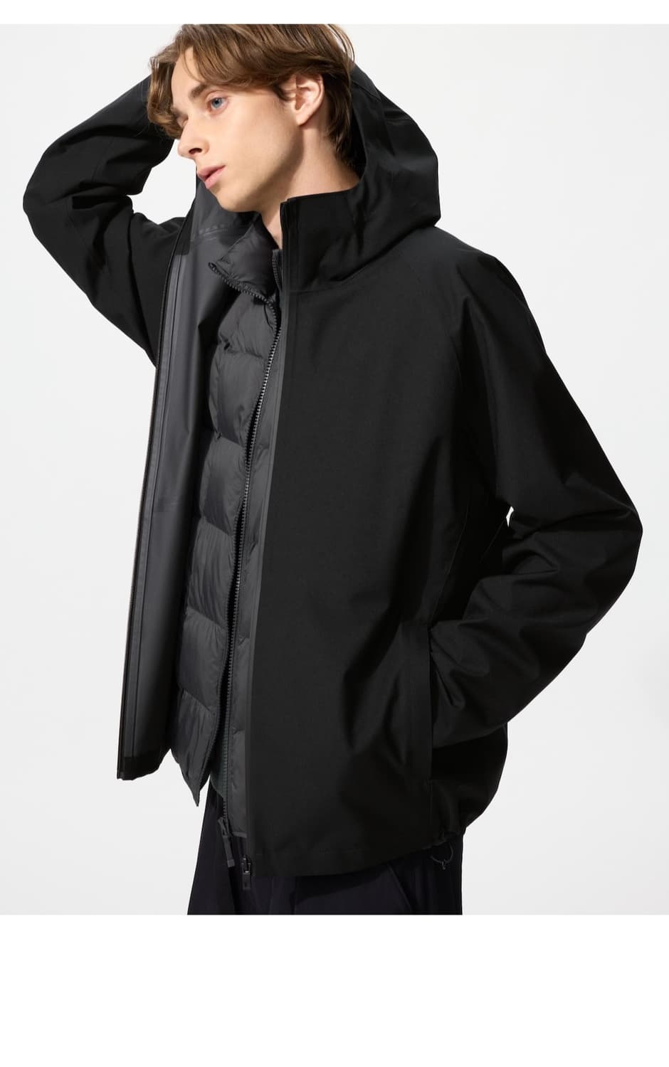 유니클로 블록테크 파카 3D 컷 /Blocktech 파카 (3D CUT) 상품이미지1