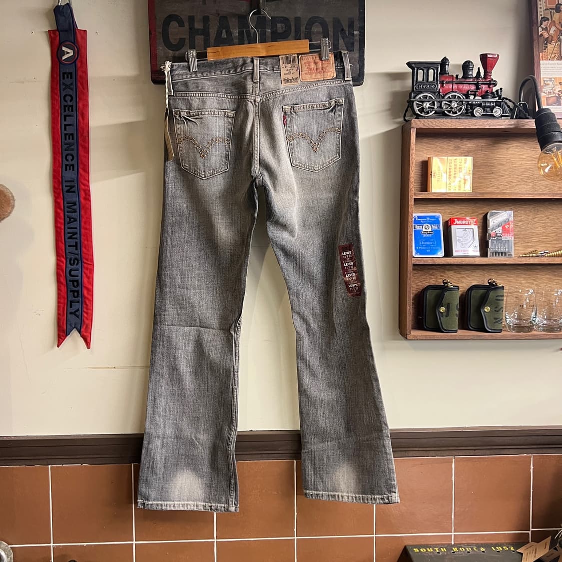 00's 리바이스 527 부츠컷 32 Size Mexico 데드스탁 상품이미지5