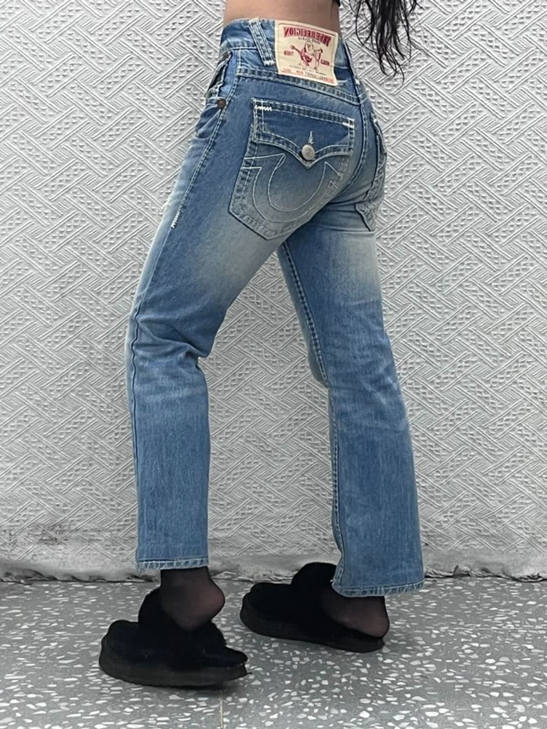 트루릴리전 빌리슈퍼티 Y2K 데님 청바지 28인치 C07347 상품이미지1