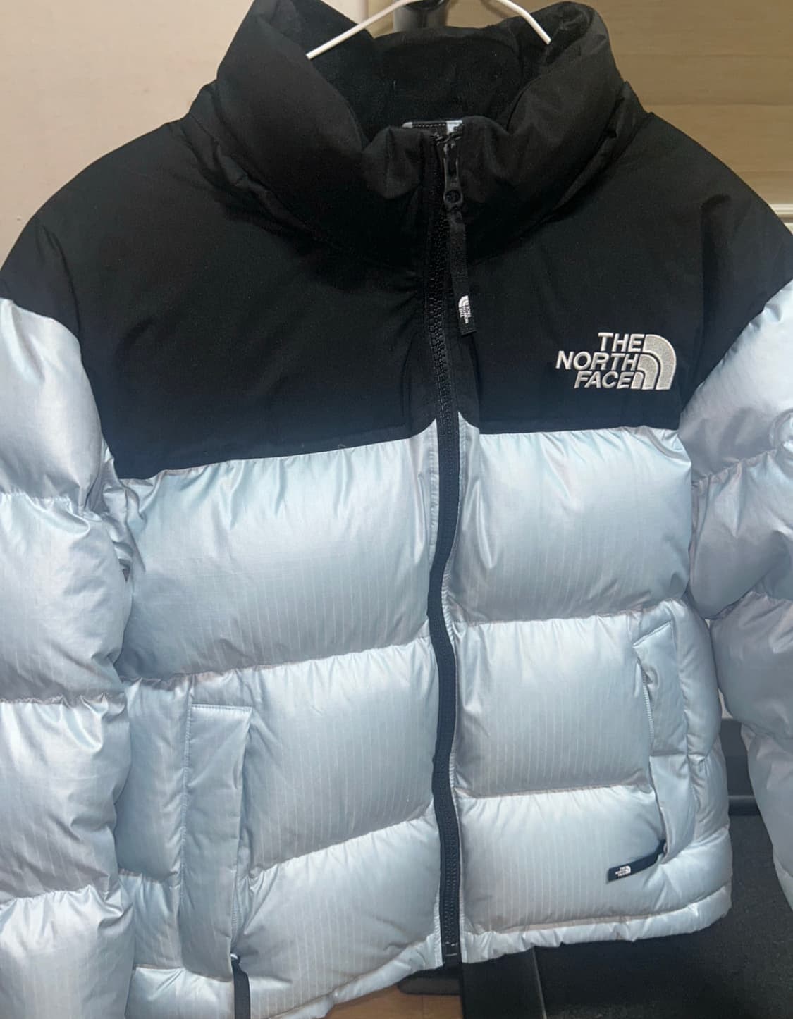 노스페이스  화이트라벨 노벨티 눕시 다운 자켓 스카이 블루 상품이미지2