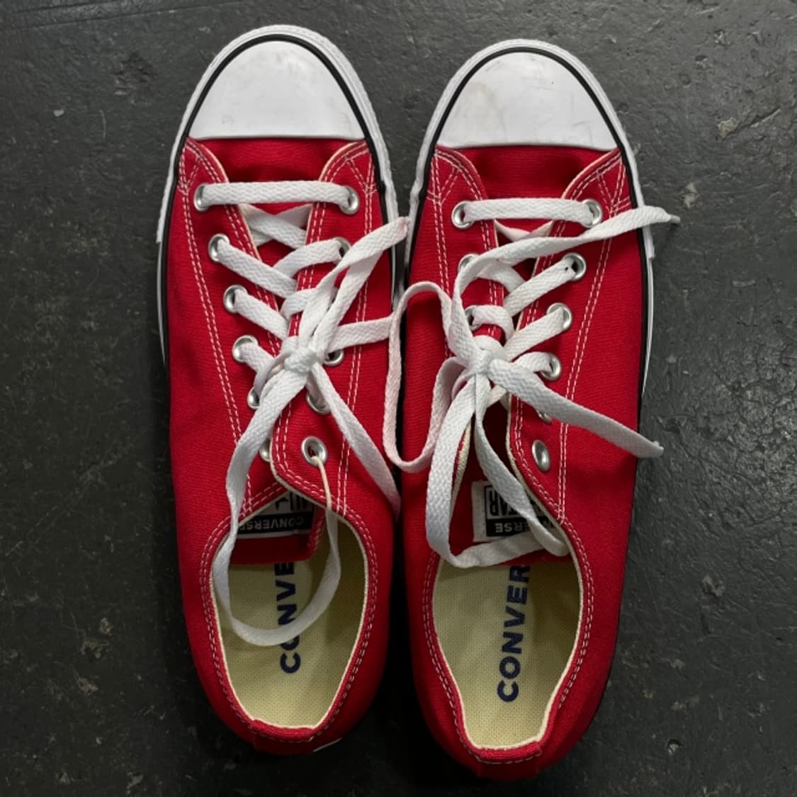 265 컨버스 로우 레드 새상품 상품이미지9