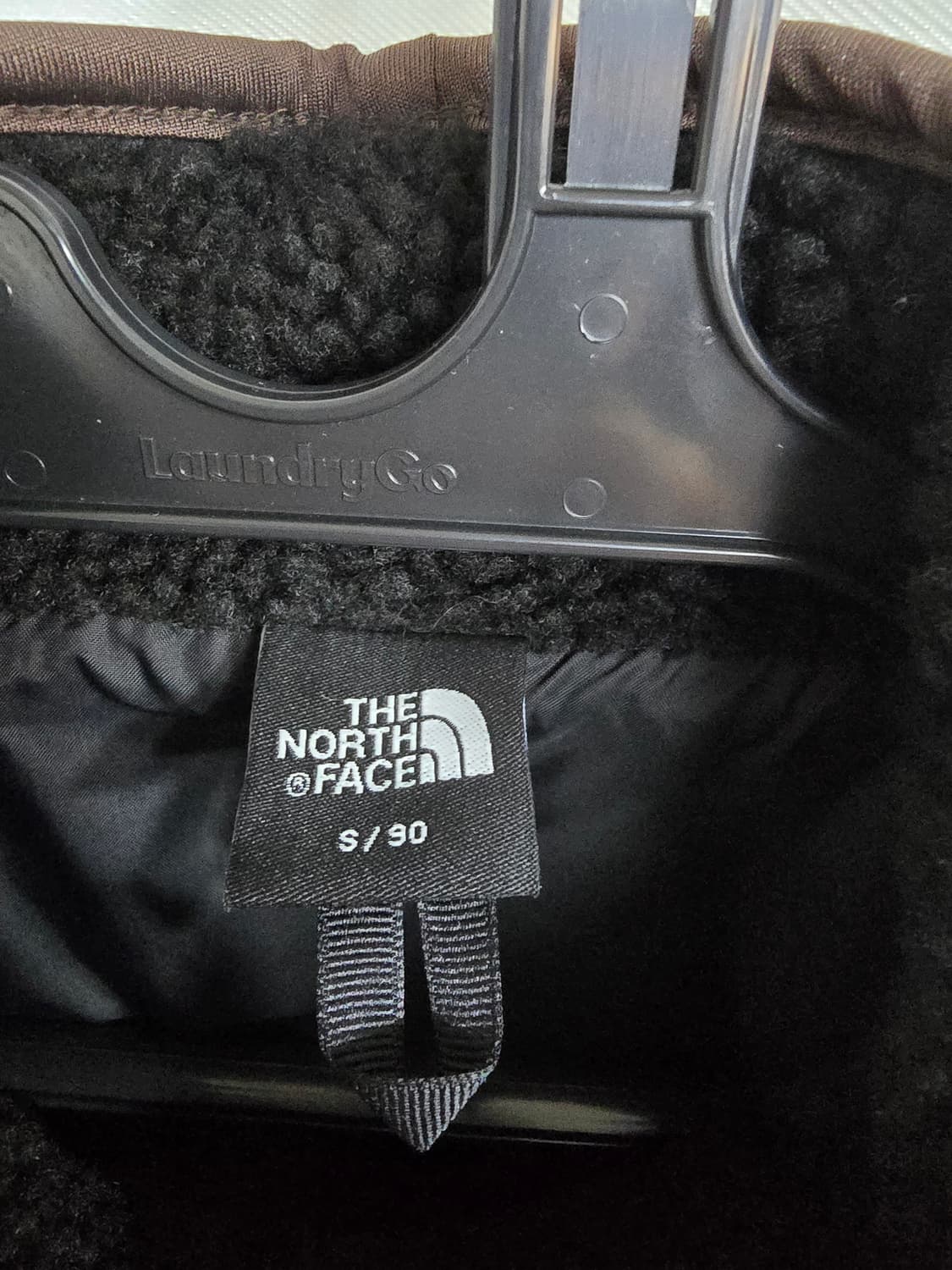 노스페이스 블랙 뽀글이 롱코트 (1768) 상품이미지3