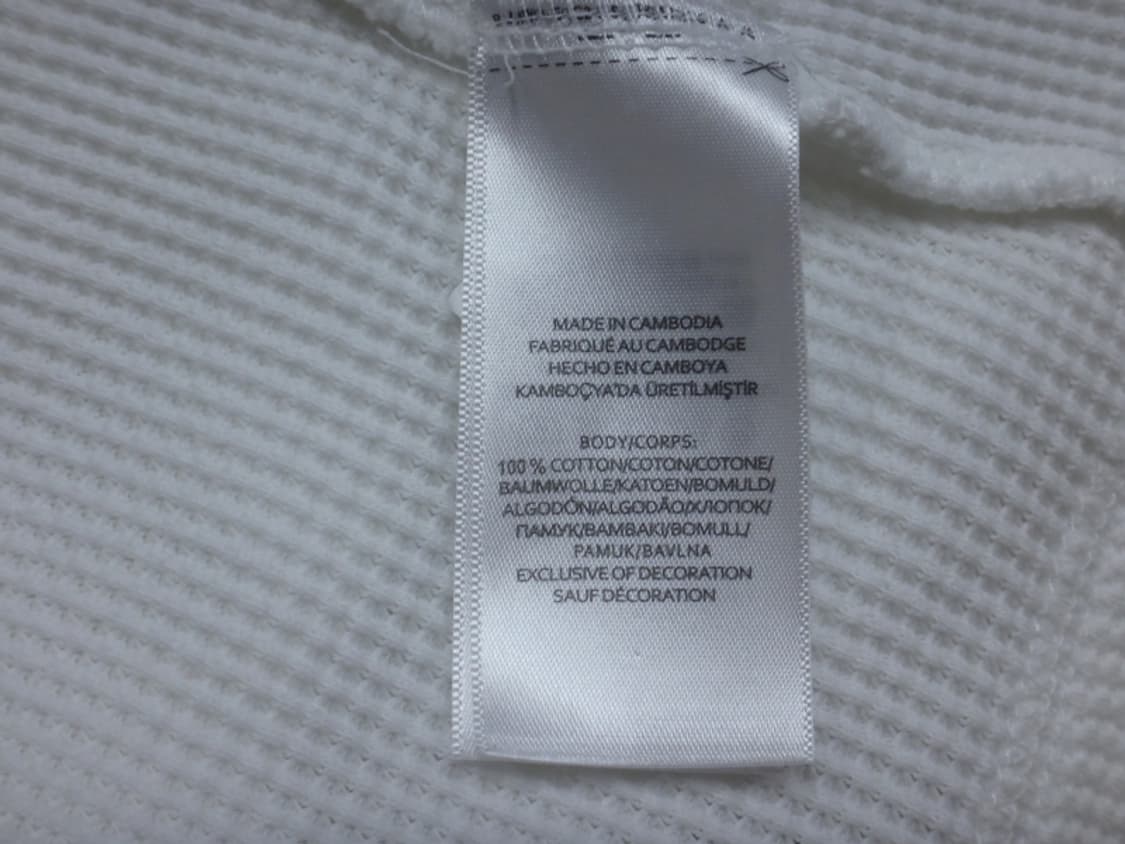 (XL) 폴로 남성 와플 라운드넥 긴팔 티셔츠 상품이미지9