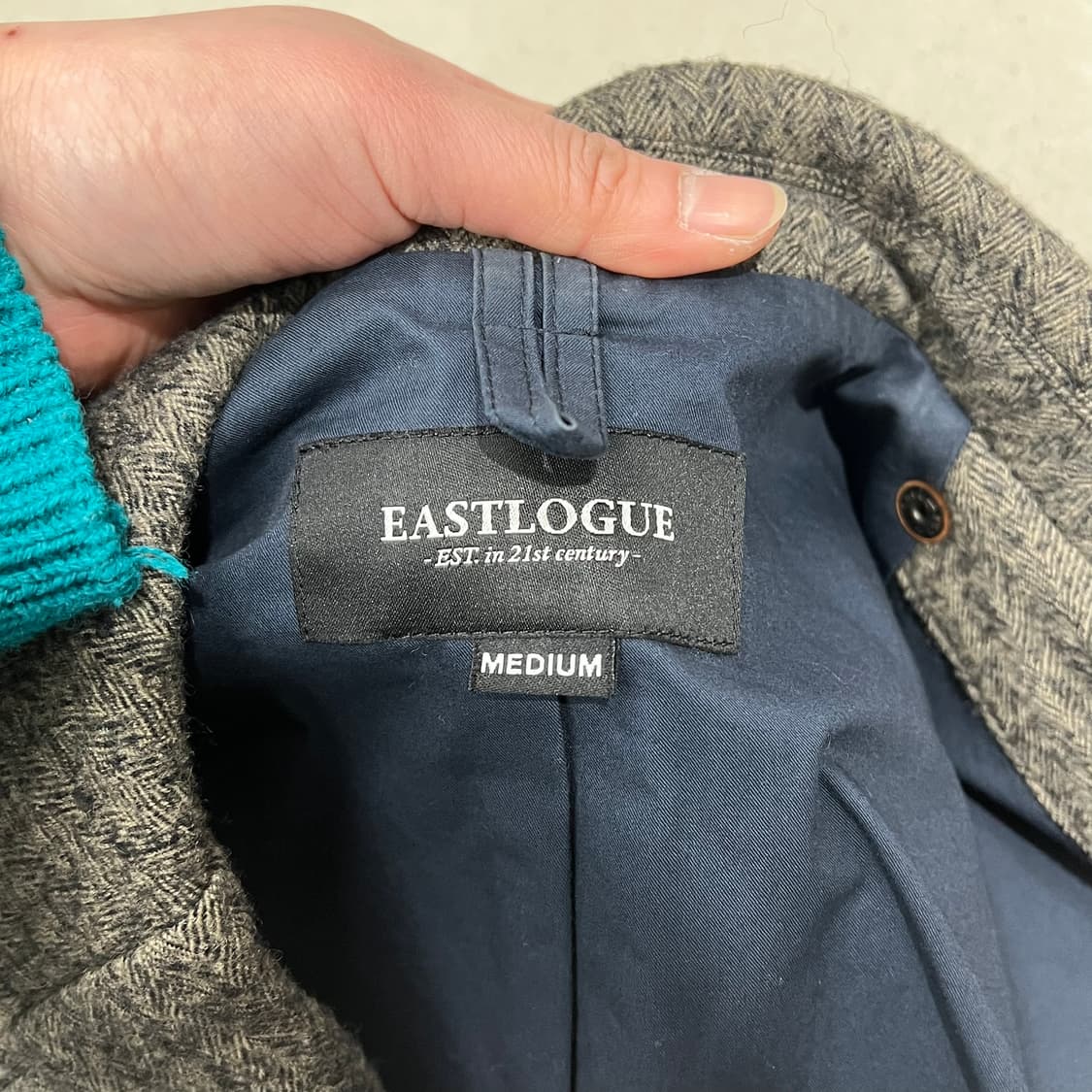 이스트로그 헤링본 코트 s09272 상품이미지7