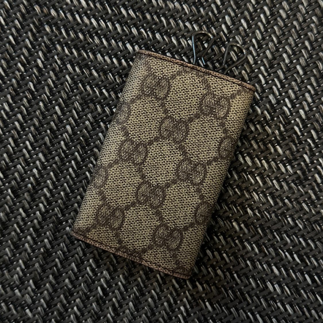 정품) Gucci 구찌 캔버스 링 키케이스 상품이미지2