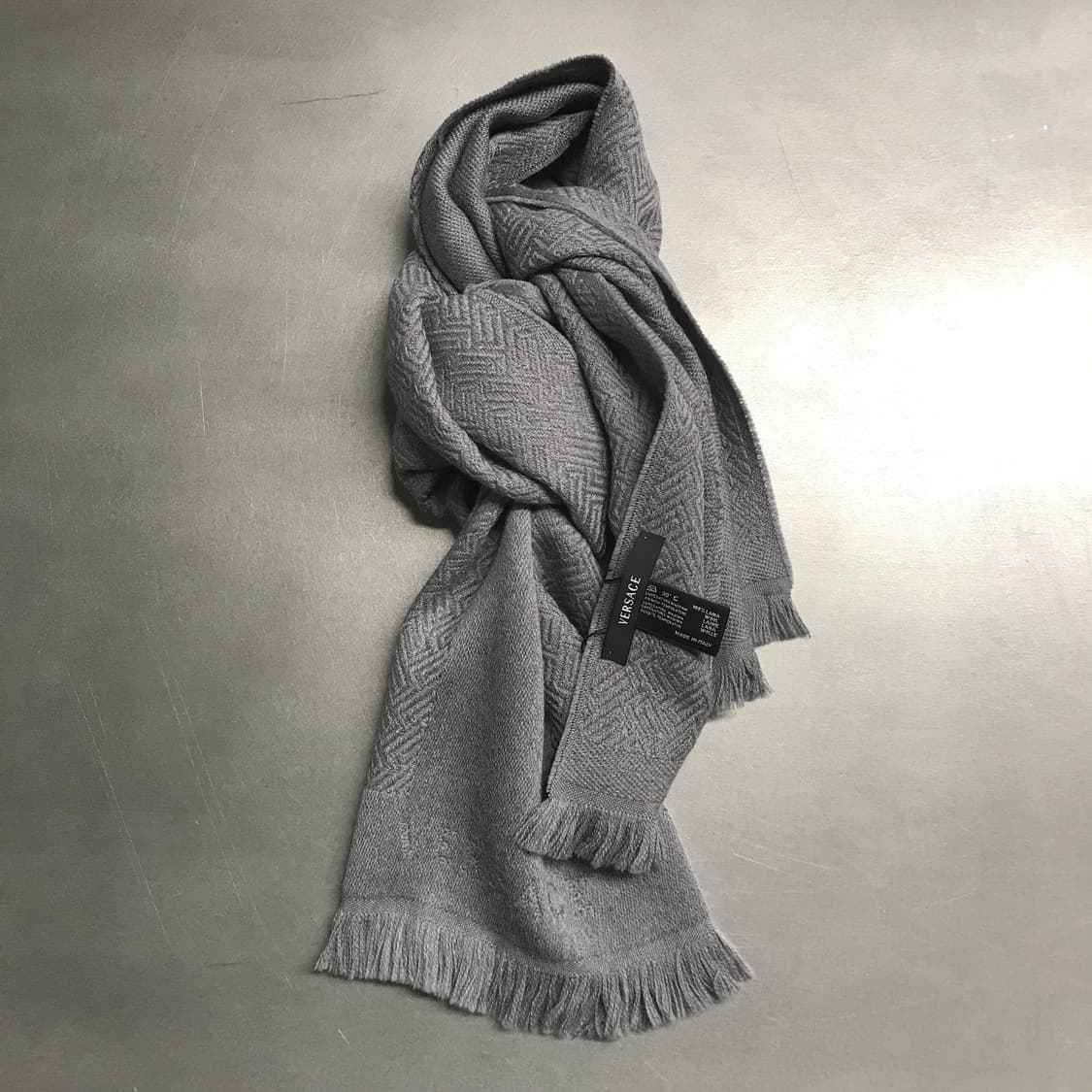 베르사체 메두사 머플러 그레이 상품이미지1