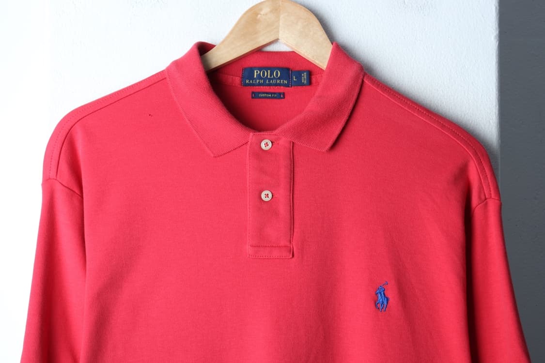 (L-2XL) 폴로 랄프로렌 반팔 카라 티셔츠 작은데미지-H30396 상품이미지3