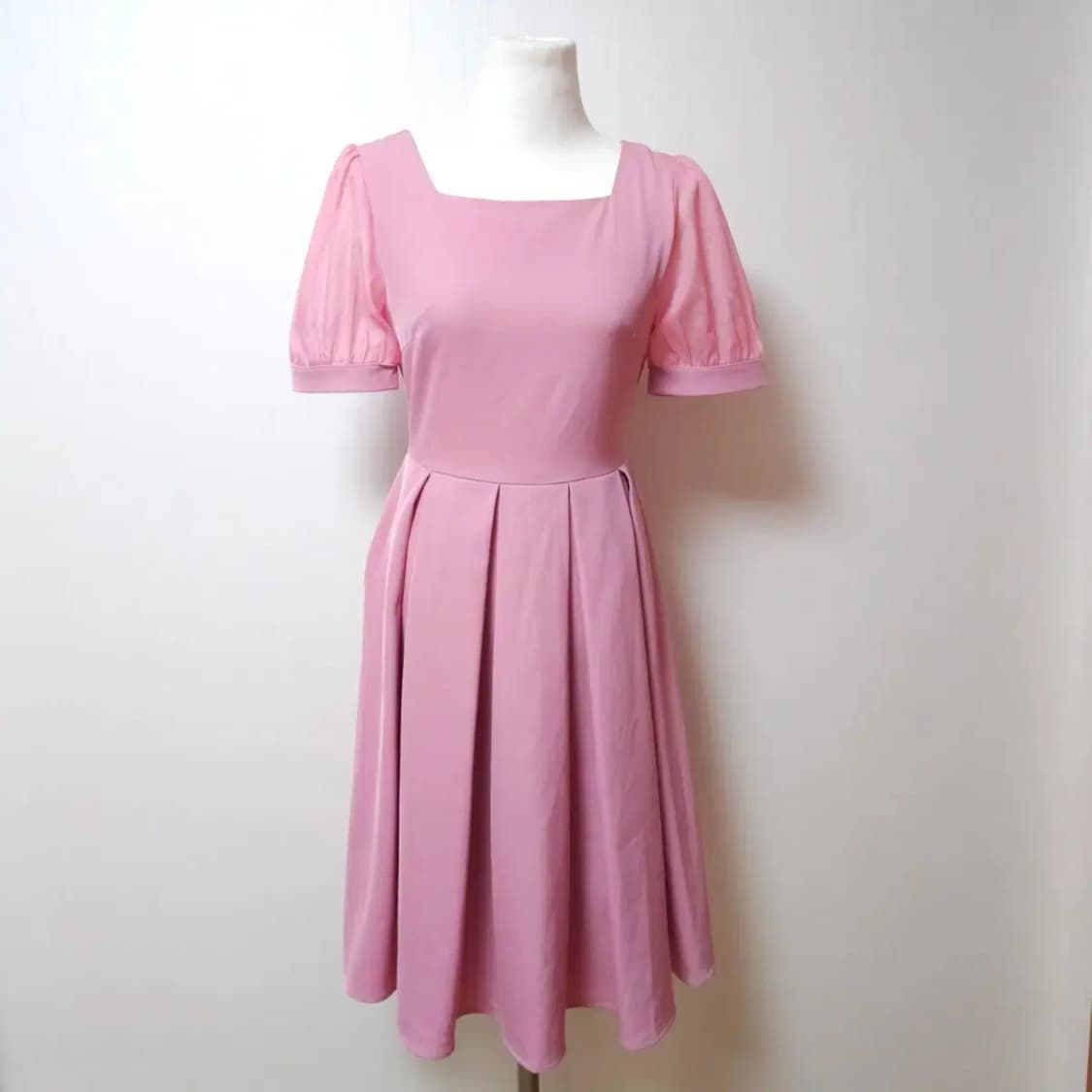 일본빈티지 바비코어 핑크원피스  상품이미지1