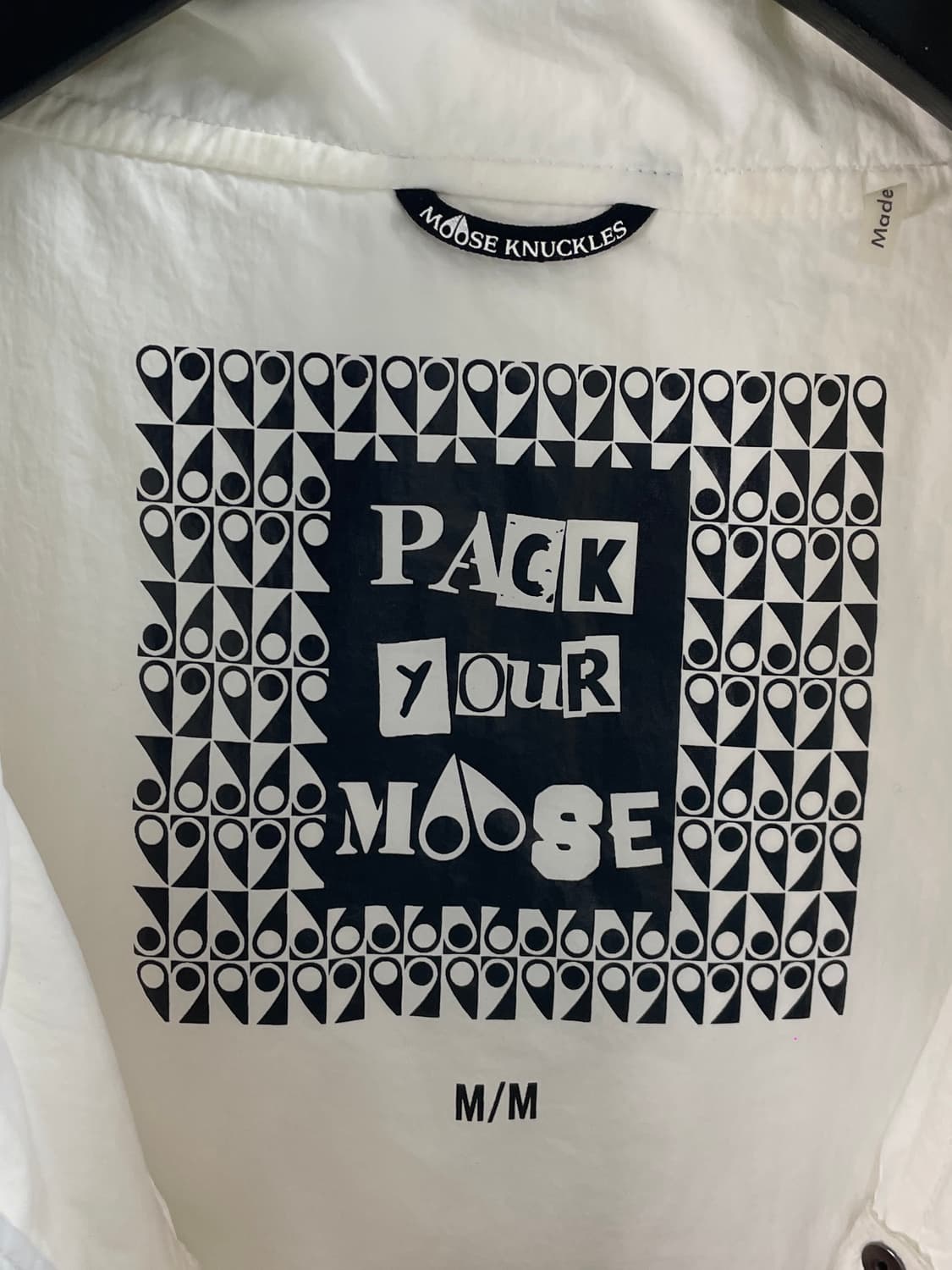 무스너클 화이트 투웨이 바람막이 자켓 (on.298) 상품이미지9