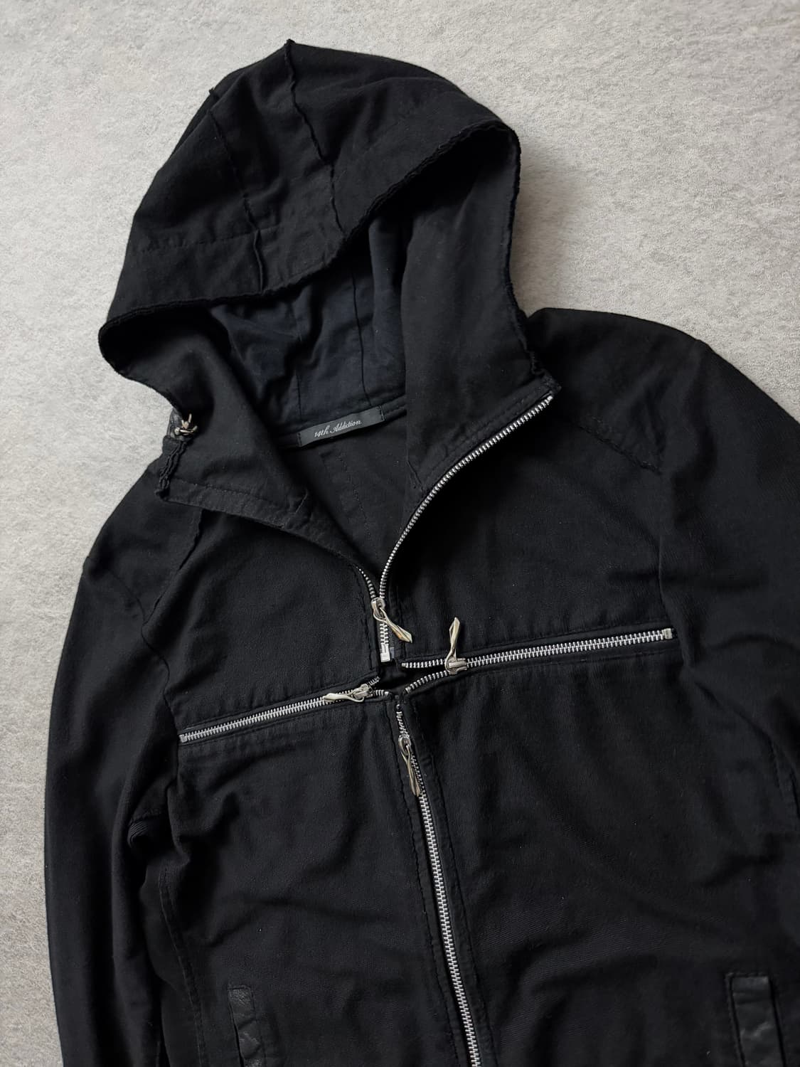 14th addiction 크로스 후드집업 상품이미지4