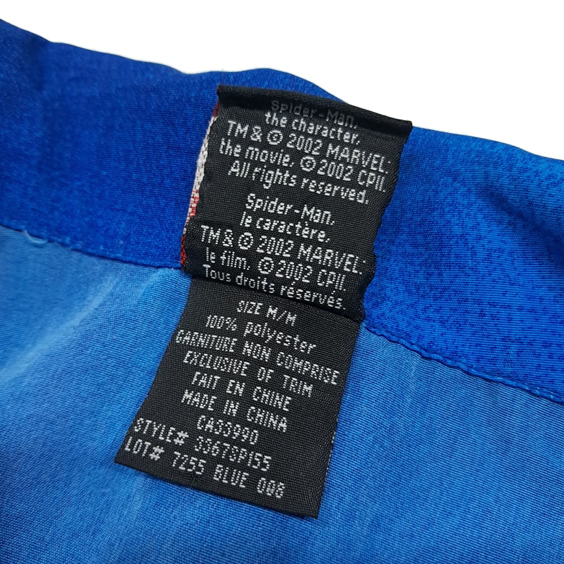 CK078 M 마블 00s 스파이더맨 2002 얼티밋 빅 프린팅 반팔  상품이미지4