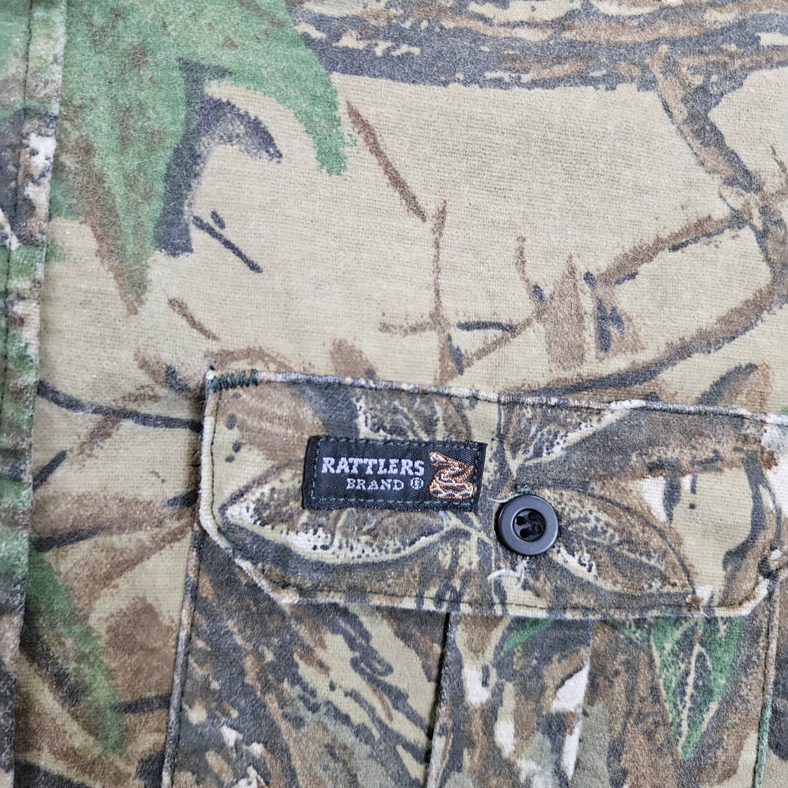 90s 리얼트리 몰스킨 셔츠 L Made in USA 상품이미지3