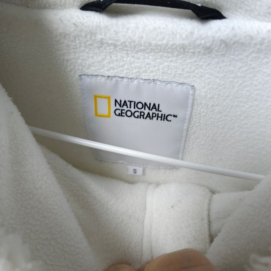 내셔널지오그래픽 양털 후드집업 S 상품이미지3