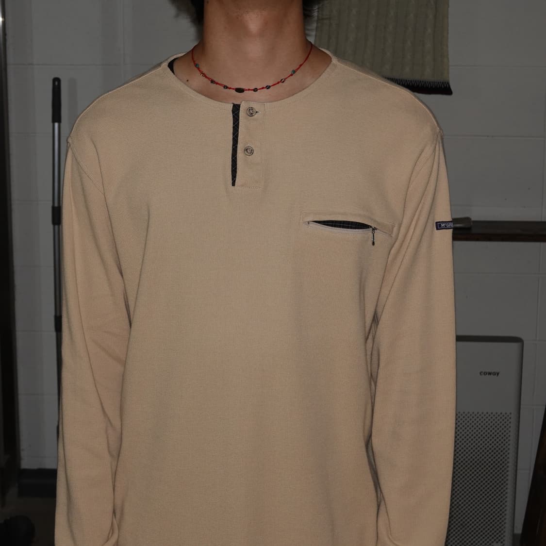맥그리거 헨리넥 포켓 롱슬리브 상품이미지5