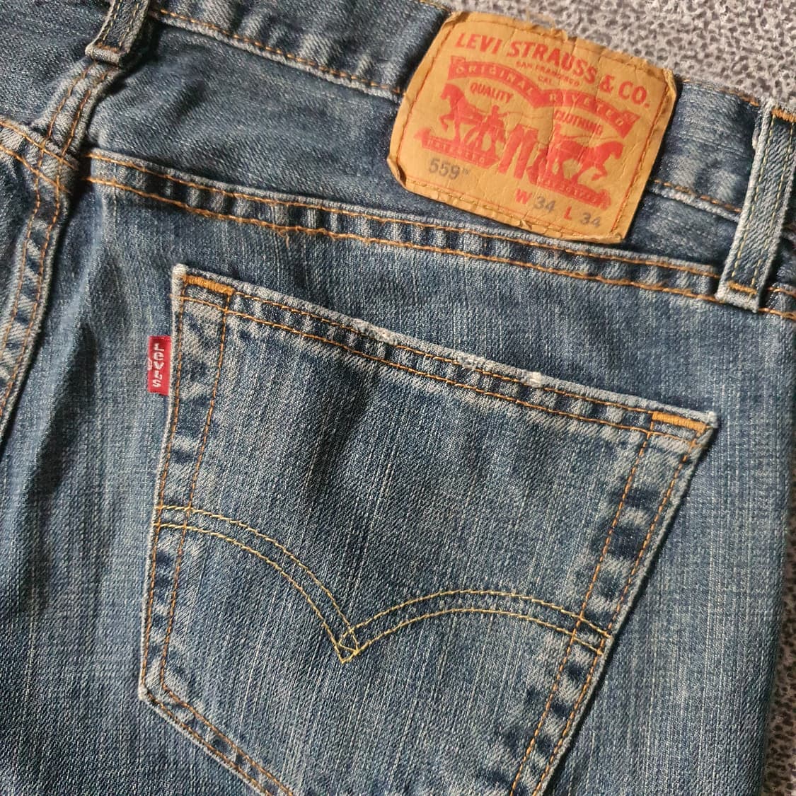 리바이스 559 빈티지  데님 팬츠 No.14 상품이미지8