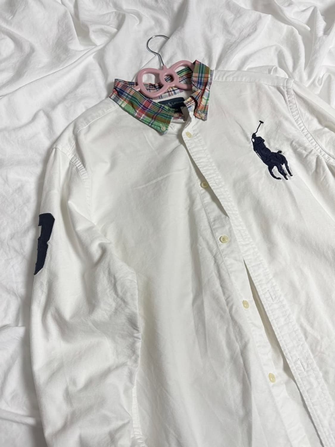 폴로 빅포니 화이트 셔츠 상품이미지2
