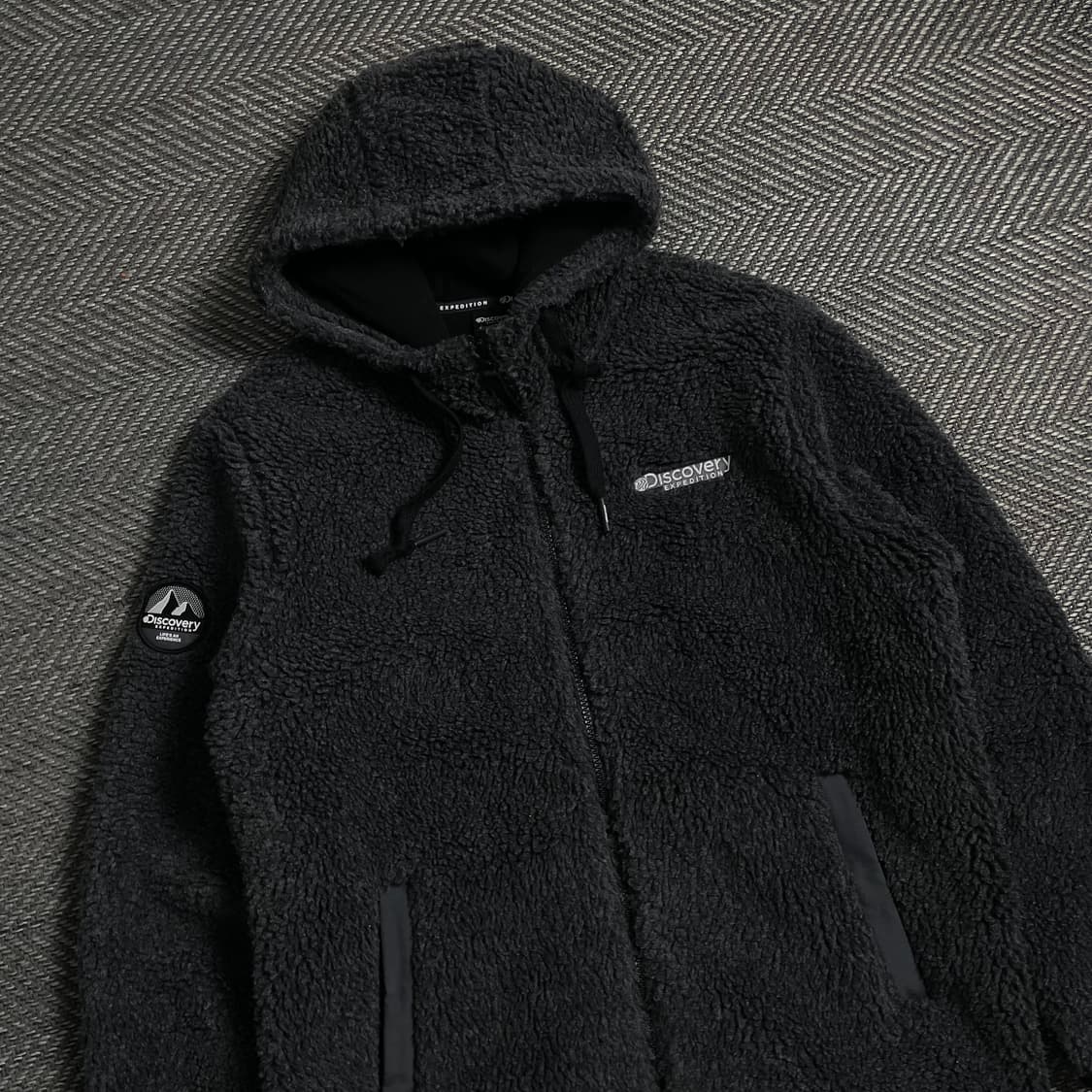 디스커버리 테크 플리스 쉐르파 후드 자켓y 4749 상품이미지1