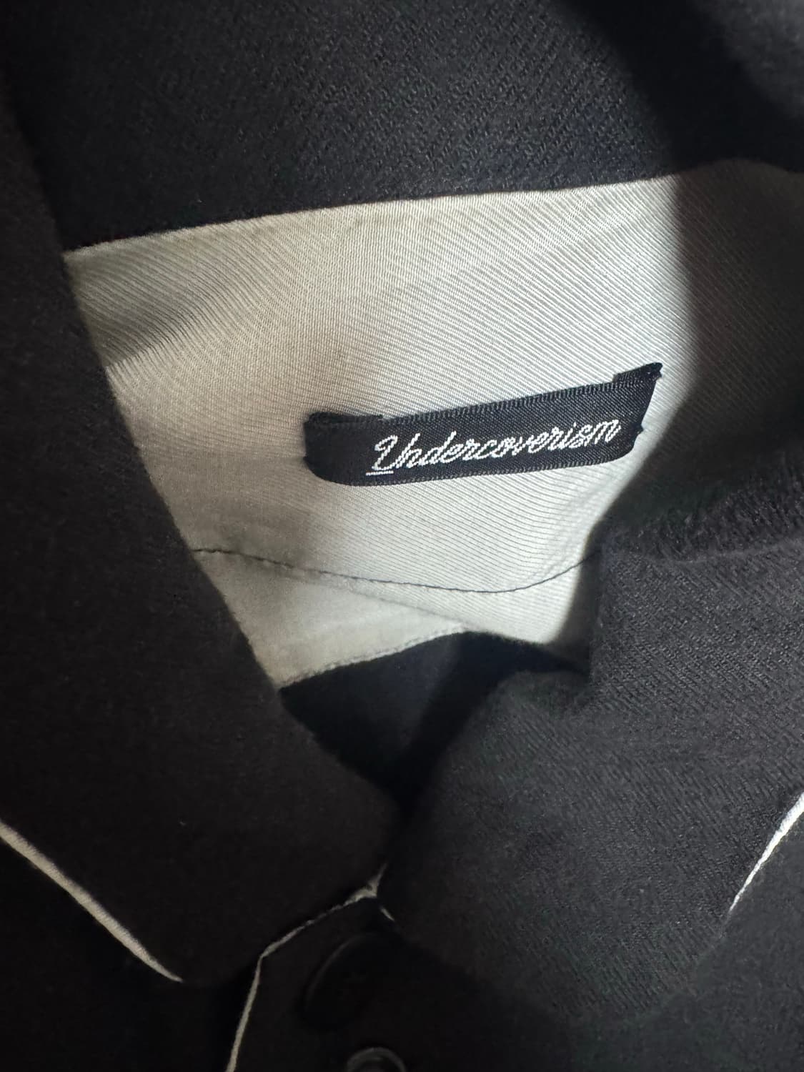 언더커버리즘 21aw 랩코트 아티잔 울린넨 혼방 코트 상품이미지10