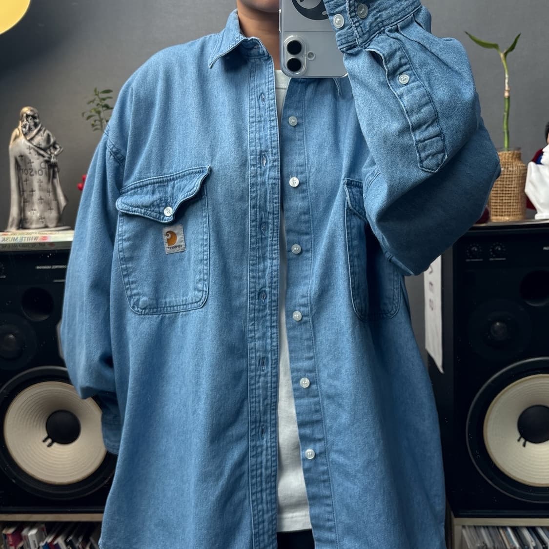 칼하트 데님셔츠 상품이미지1