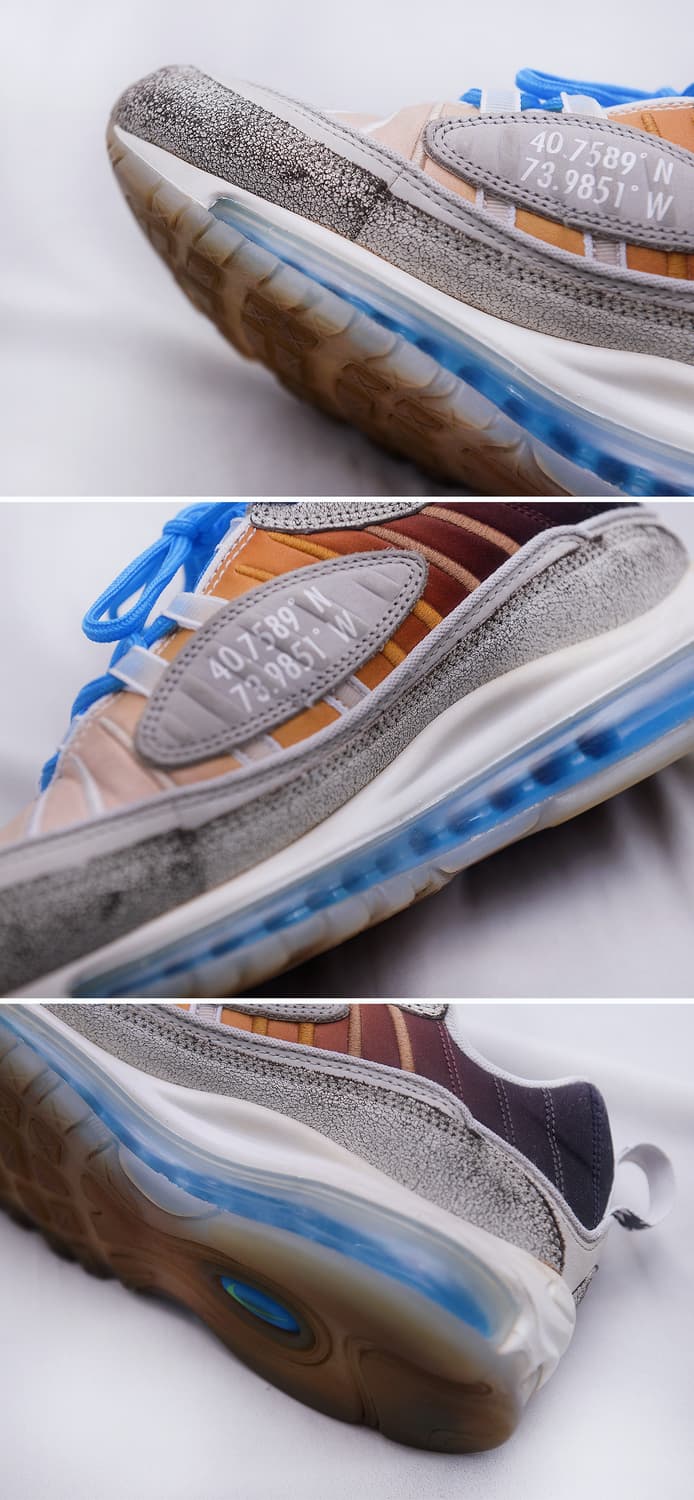 나이키 온에어 에어맥스98 뉴욕 La Mezcla (US8 / 260) 상품이미지8