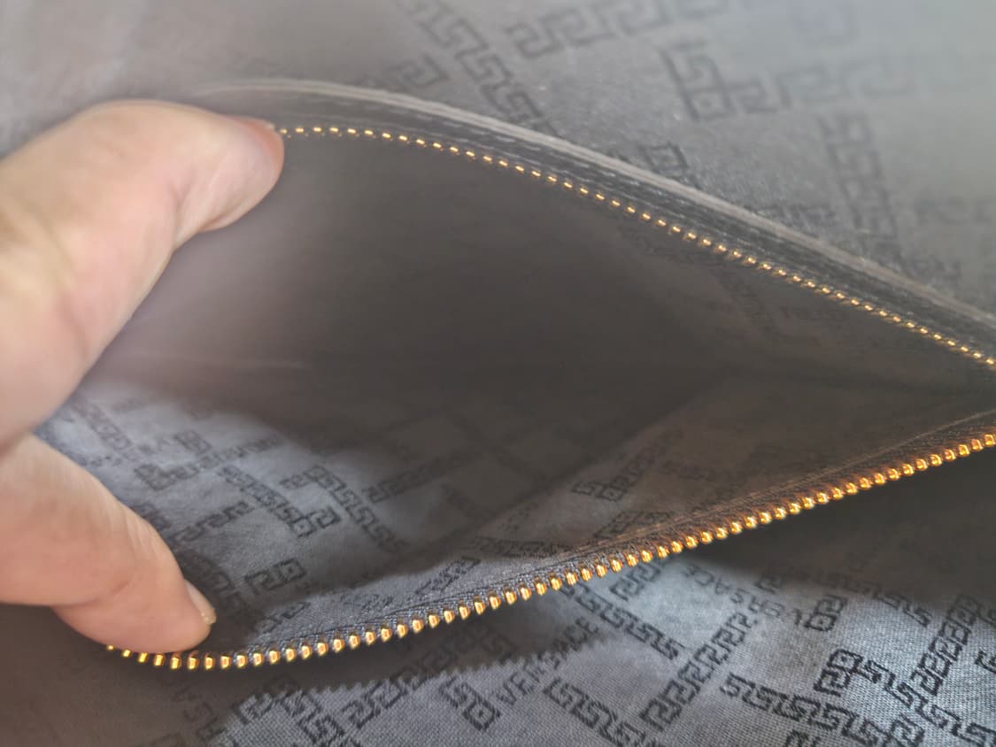 베르사체 블랙 레더 메두사 클러치백 라지 남여공용 상품이미지7