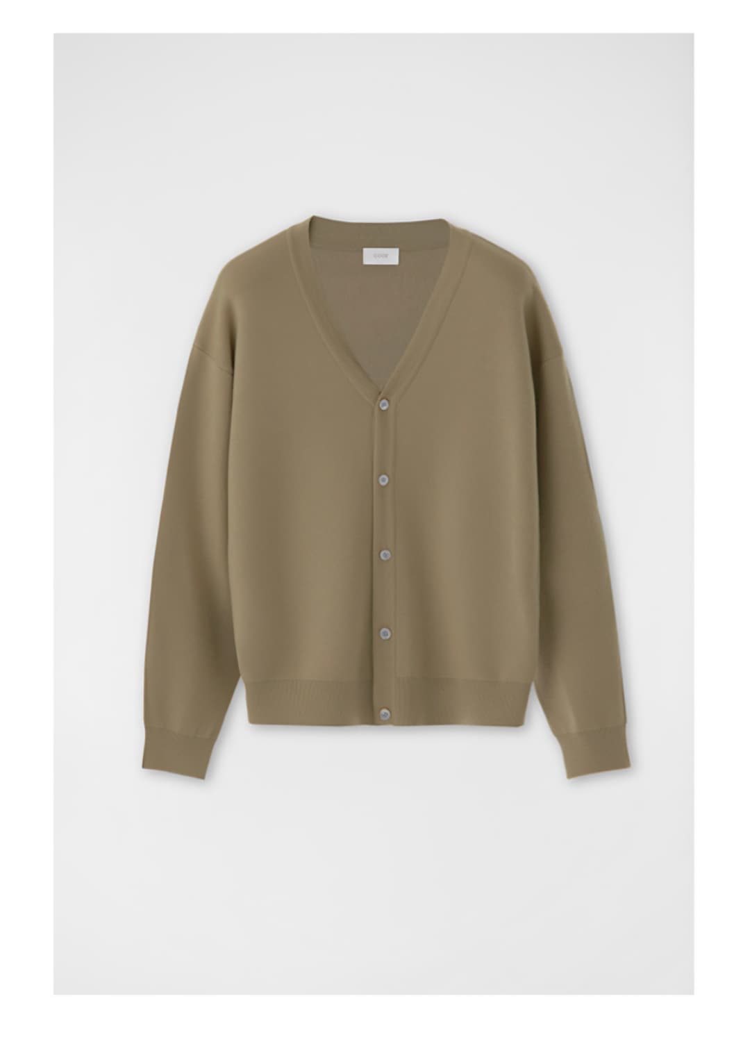 [M] 쿠어(COOR) 오버핏 울 가디건 - 모카 (실착 2회/S급) 상품이미지3