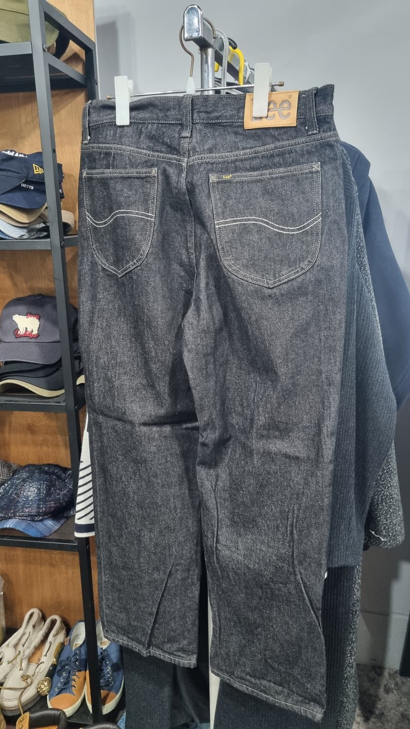 리 데님진(블랙계열) 32size 상태최상 상품이미지3