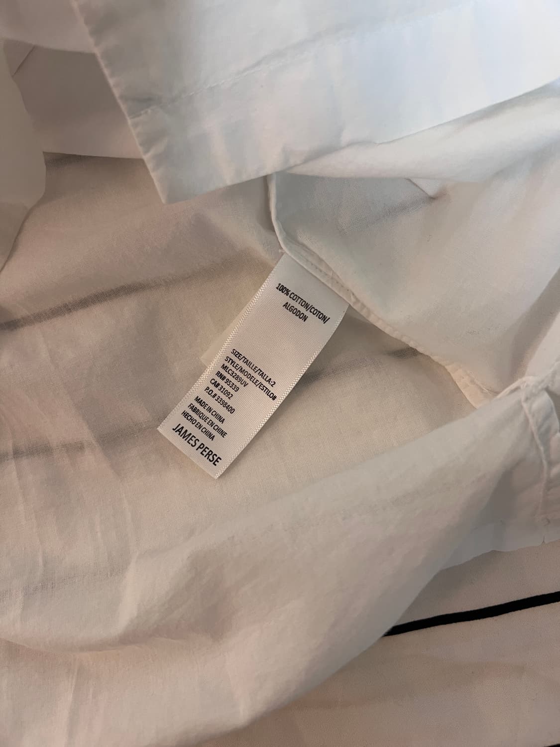 제임스 펄스 화이트 셔츠 2사이즈 상품이미지3