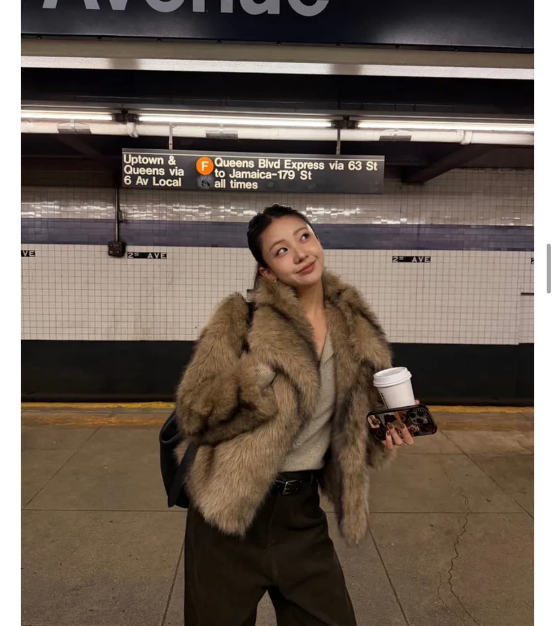 유이니 퍼자켓 Kate fur jacket 상품이미지1