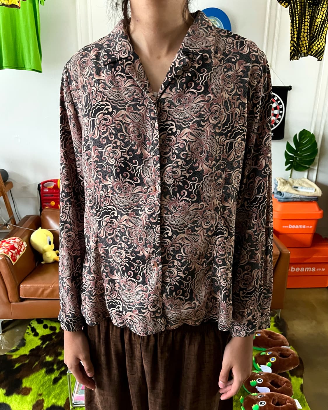 Jpn Vintage Western Paisley Shirt 상품이미지2