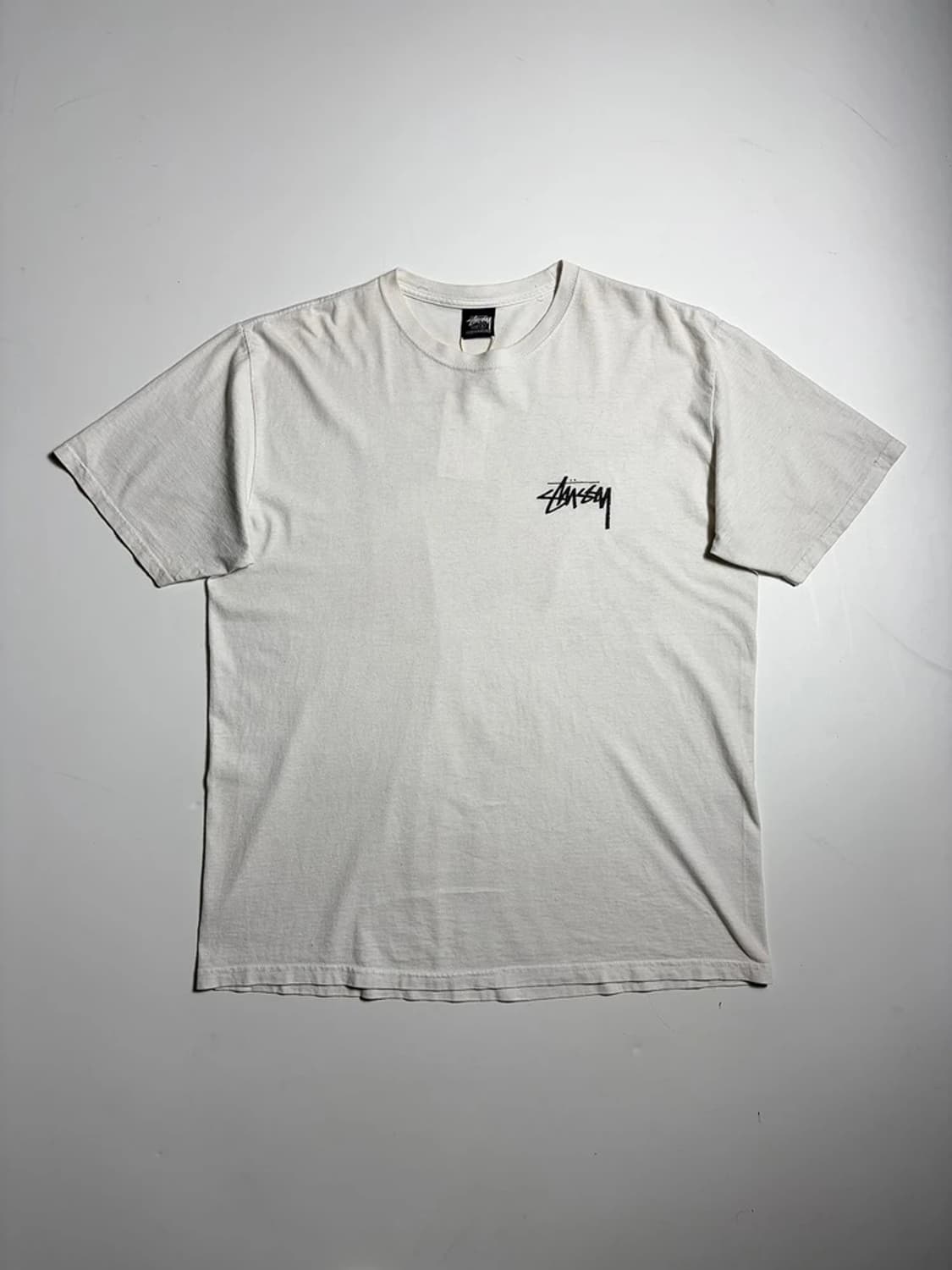 스투시 STUSSY 수트 코튼 반팔 티셔츠 R1690 상품이미지3