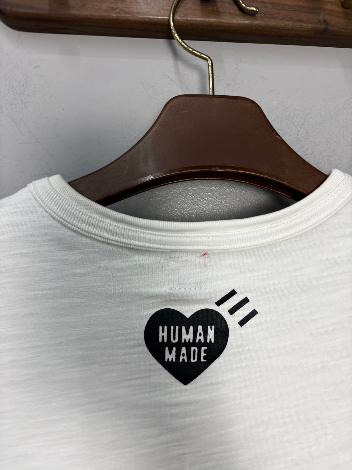 휴먼메이드 그래픽 화이트 반팔 A3811 상품이미지6