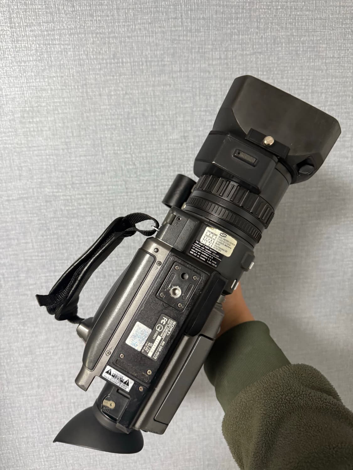 Sony dsr pd170 6mm 캠코더 PowePlay 테잎리스 셋업 상품이미지5