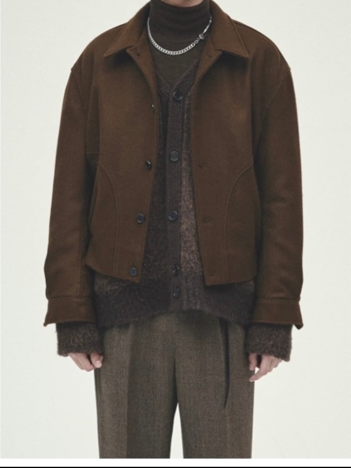 알렌느 / 숏 블루종 자켓 / 2사이즈 상품이미지1