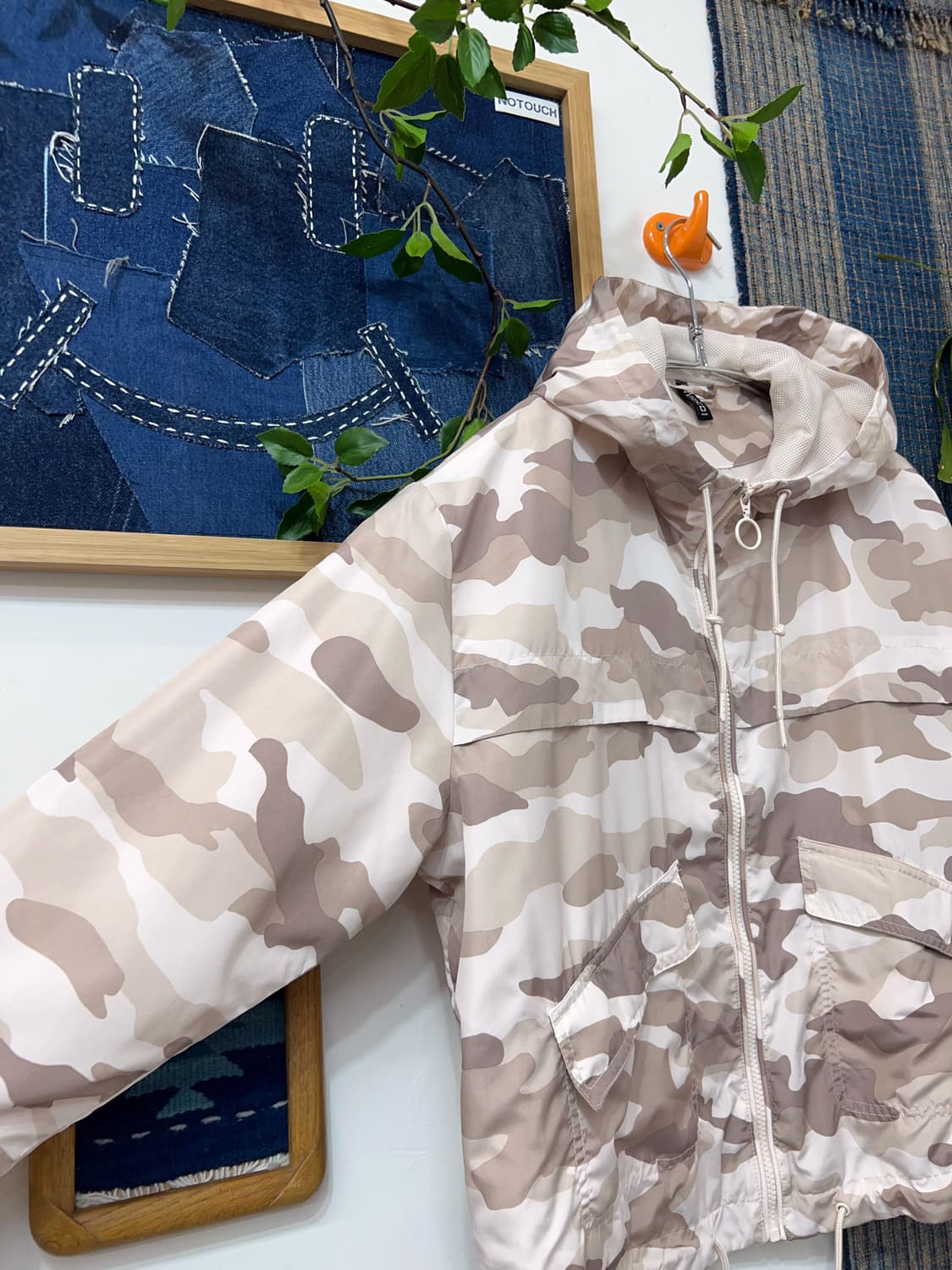 👧🏻DIVIDED  Camo Hoodie 상품이미지5