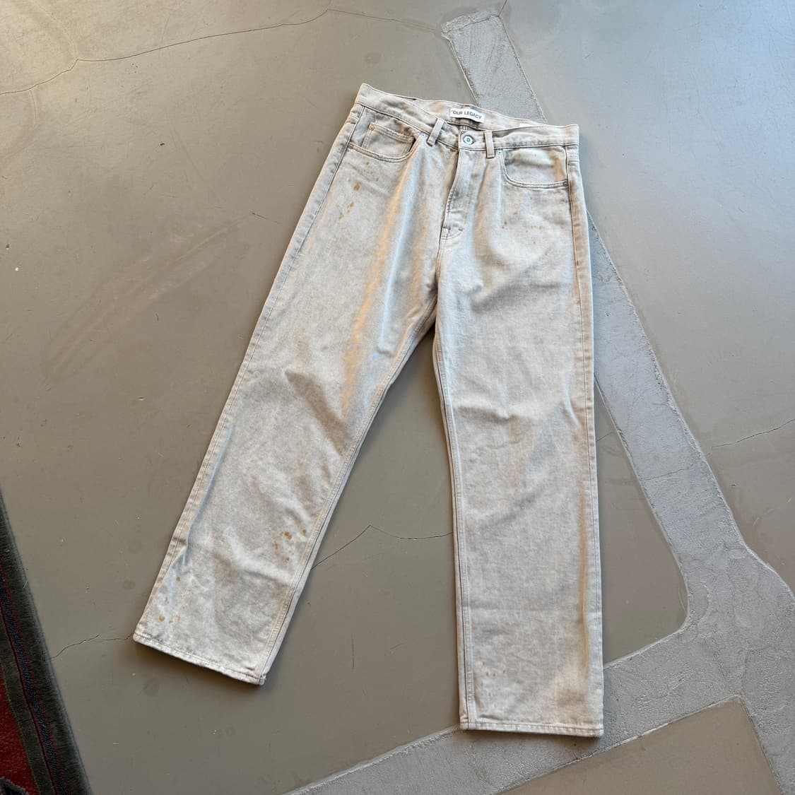 아워레가시 써드컷 애틱 워시 데님 팬츠 상품이미지2