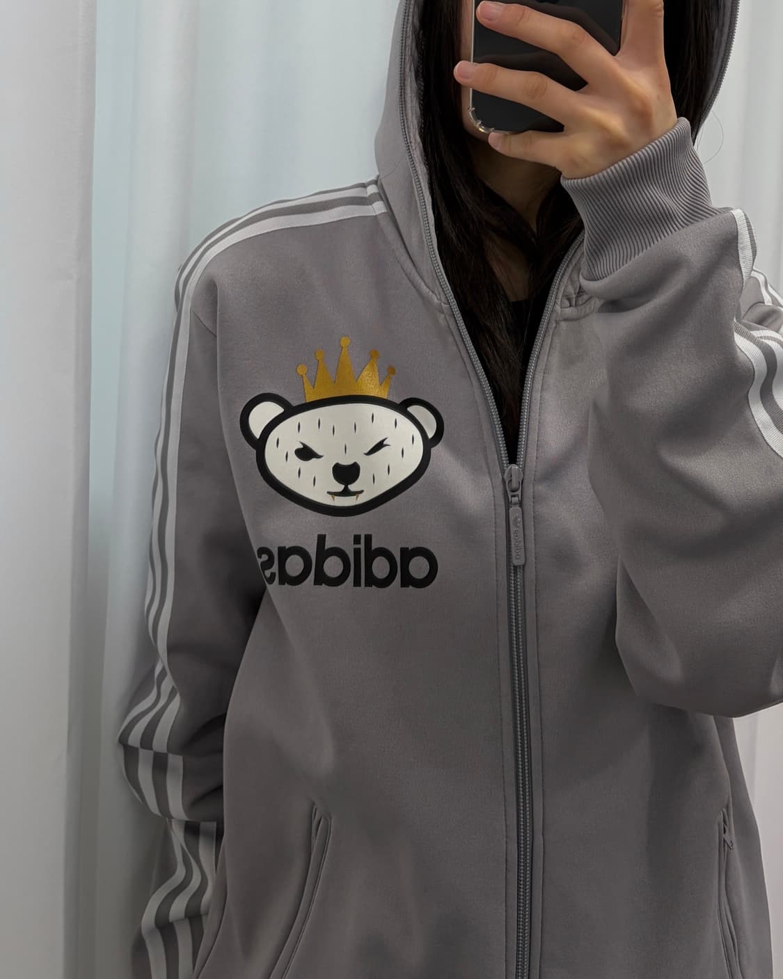 [S-M]아디다스 니고베어 후드 풀집업 트랙탑 져지 상품이미지1