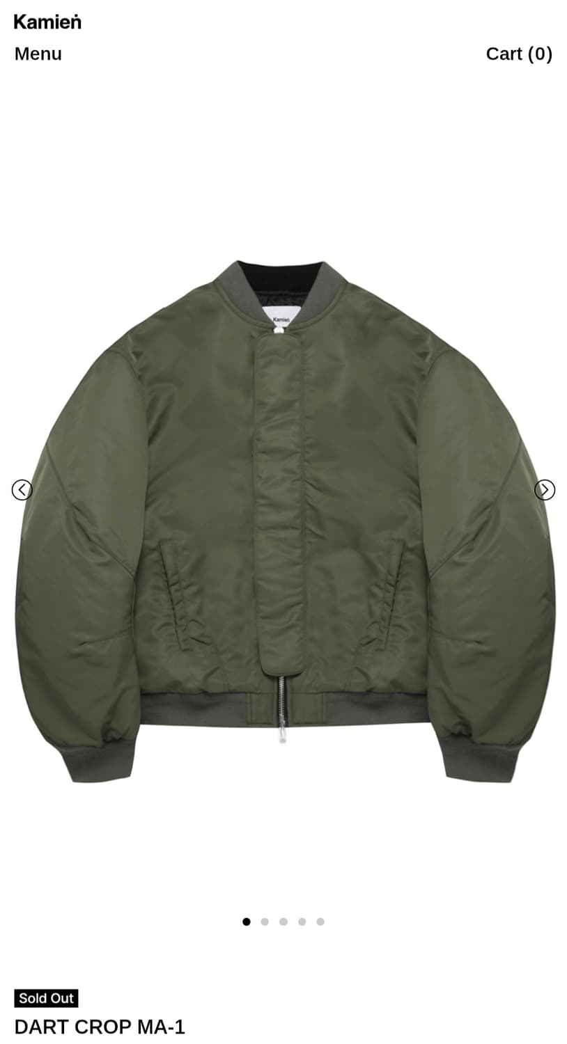 os 카미엔 DART CROP MA1 상품이미지1