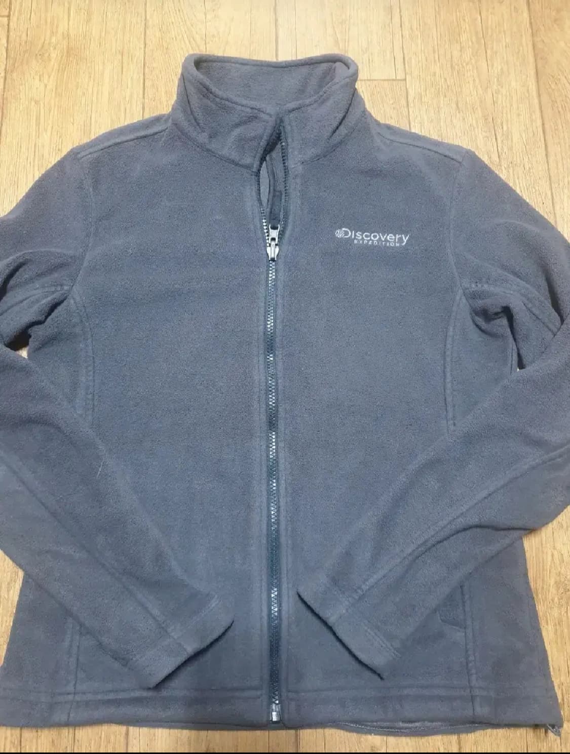 디스커버리 후리스 집업 90~95 사이즈입니다 상품이미지2