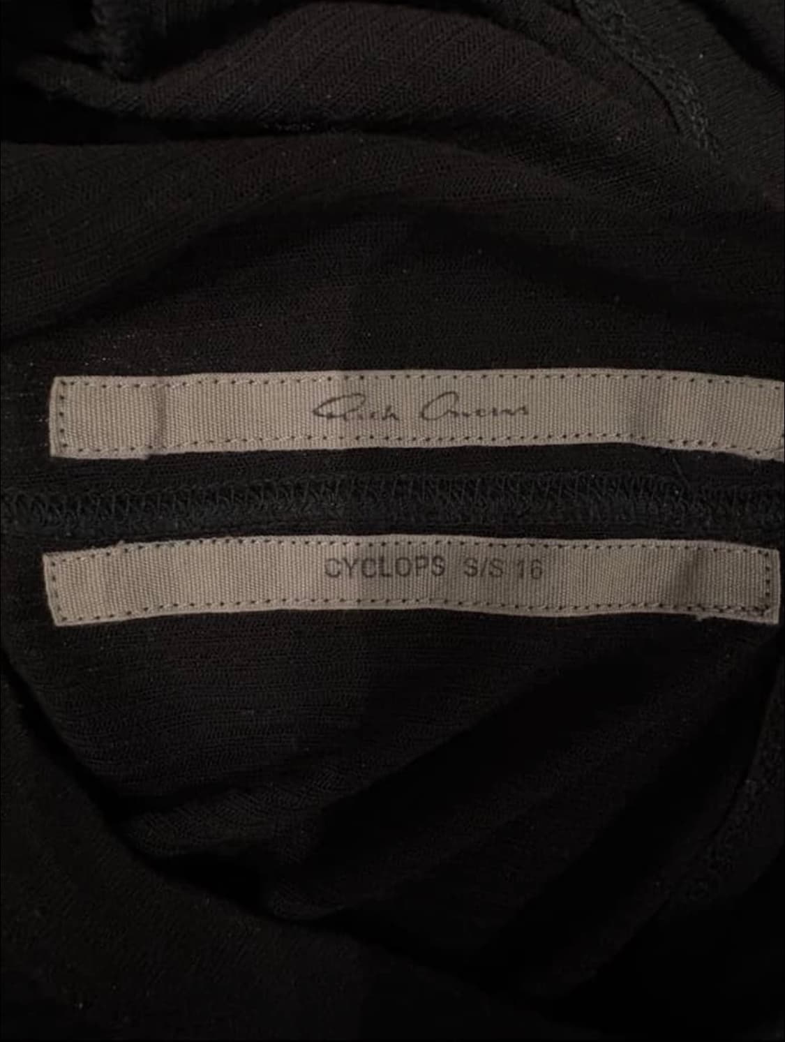 릭 오웬스 16SS Cyclops 시즌 롱슬리브 상품이미지2