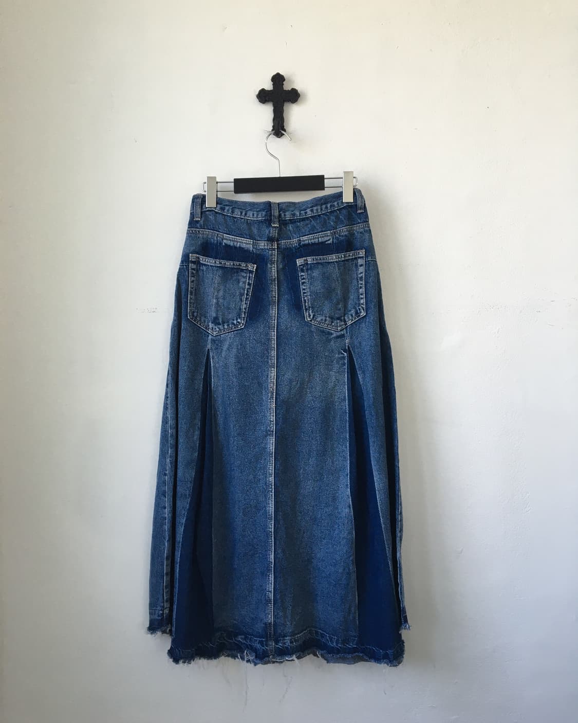 Denim long skirt 상품이미지2